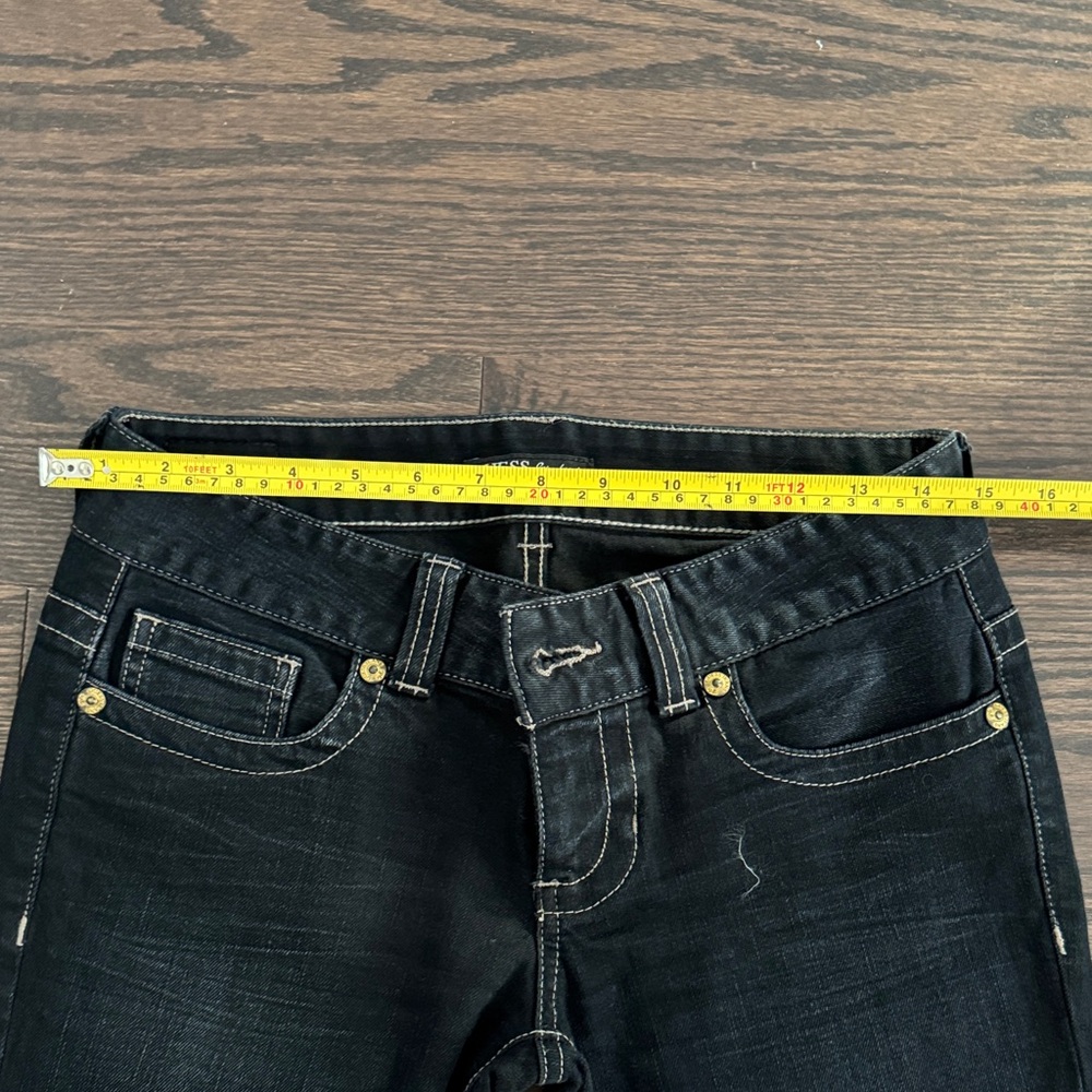 GUESS Dark Black Skinny Women's Jeans - Picture 8 of 12